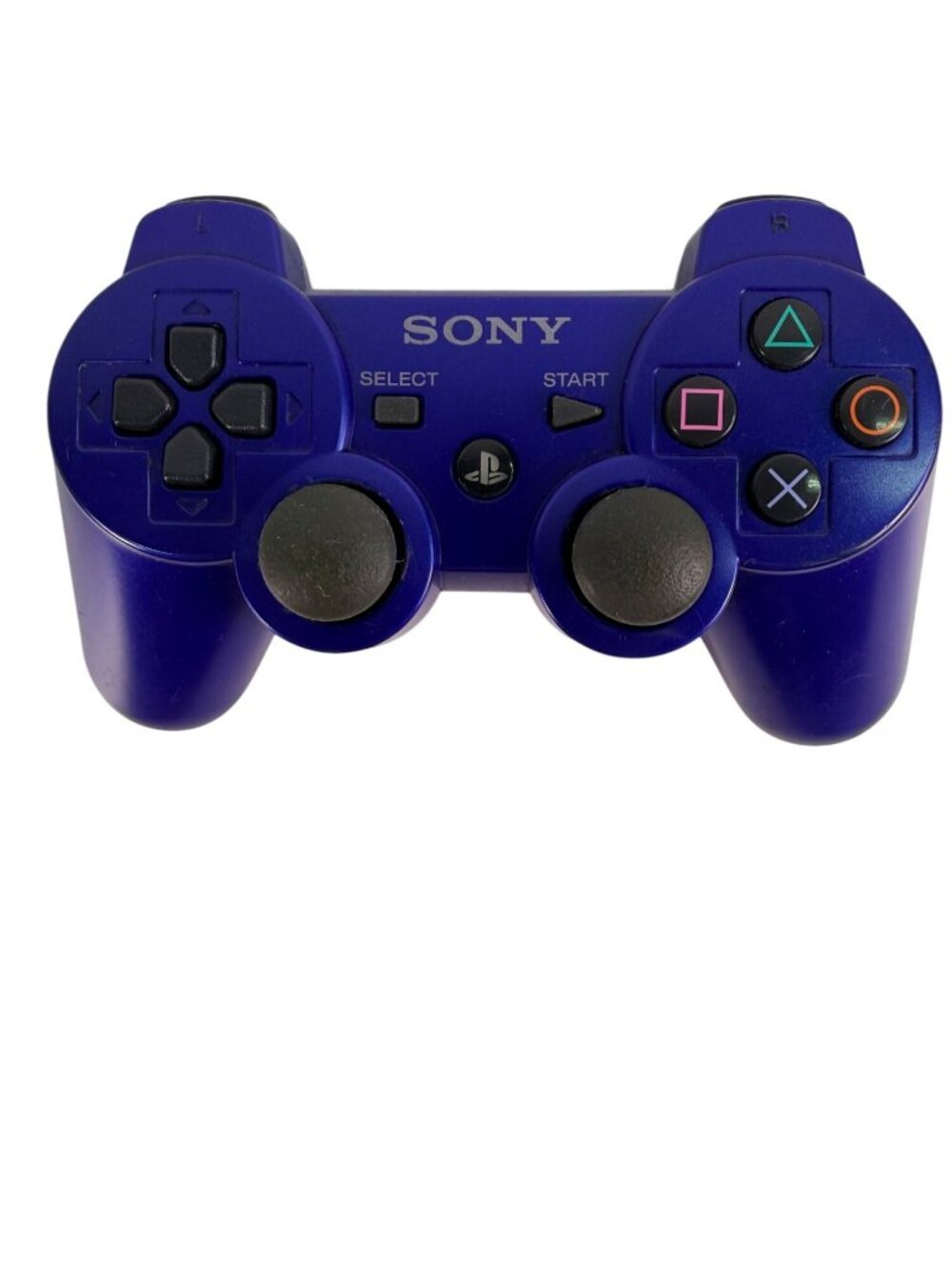 Genuine OEM Sony PlayStation 3 PS3 Blue DualShock 3 Controller SIXAXIS Untested